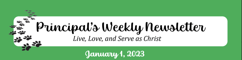 Principal's Newsletter