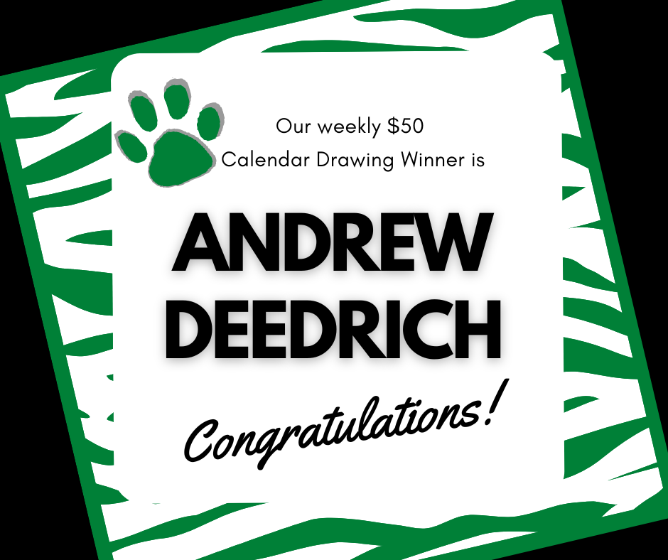 7/11 $50 winner is Andrew Deedrich