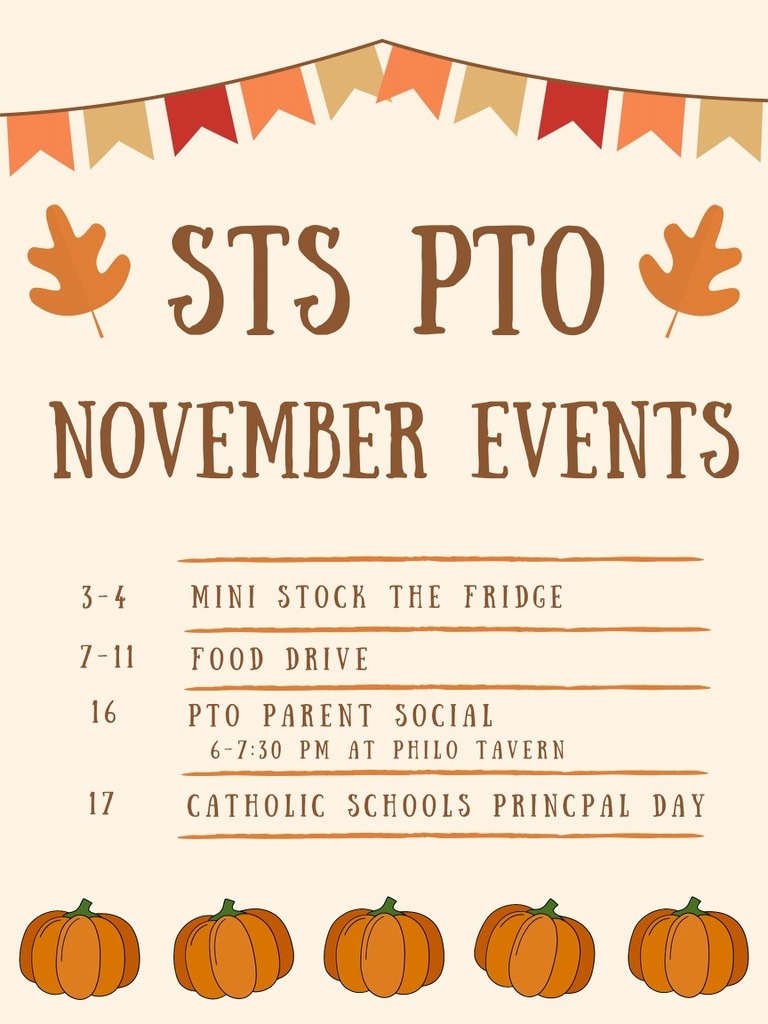 STS PTO November Events
