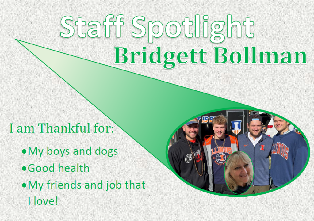 Staff Spotlight - Bridgett Bollman