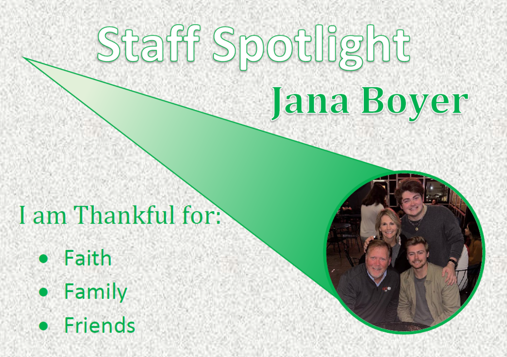 Staff Spotlight - Jana Boyer