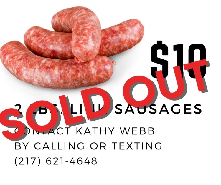 sold out of sausage