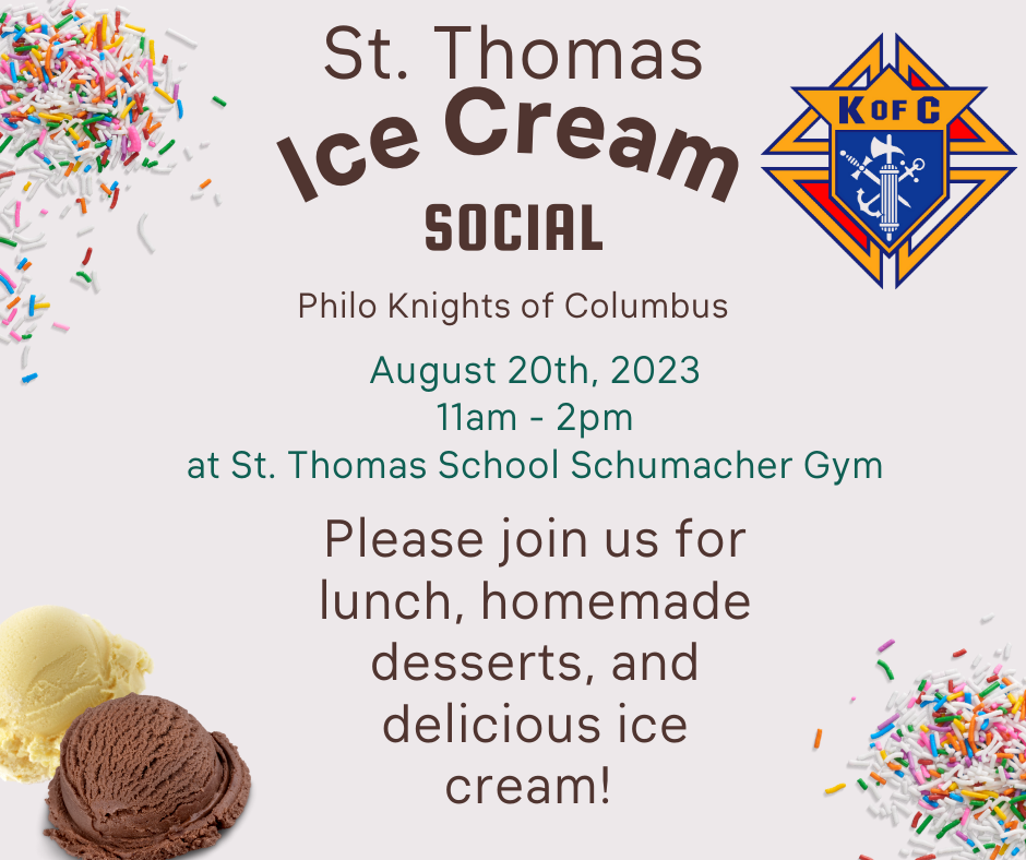 St. Thomas Ice Cream Social